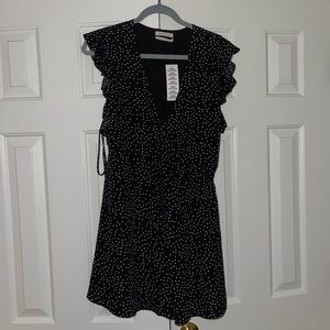 Urban Outfitters - Black wrap dress (brand new with tags)